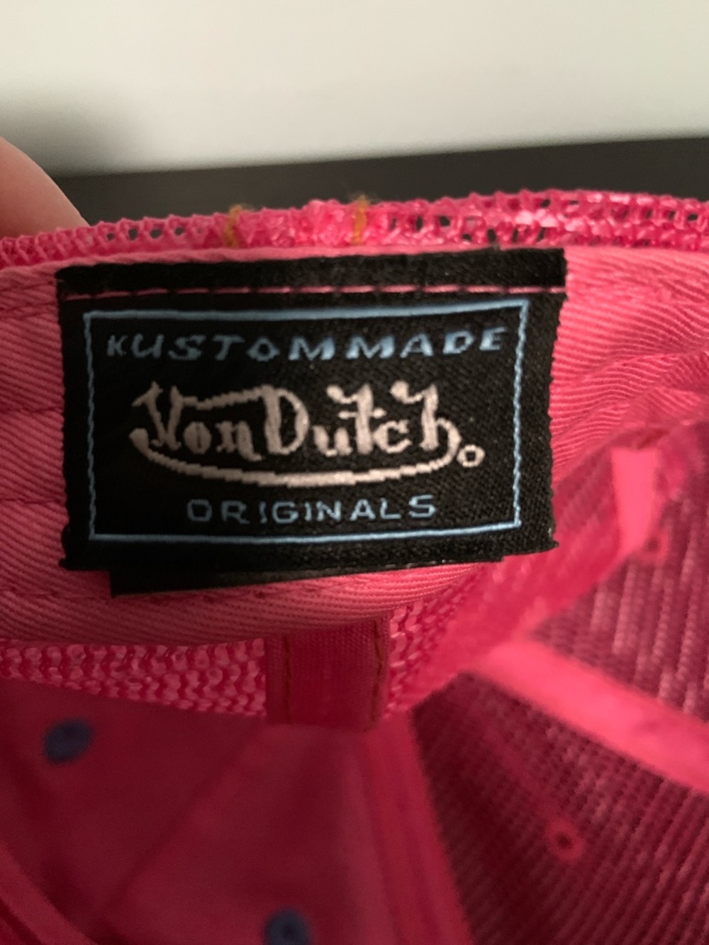 Unique Von Dutch Trucker Hat with UV Protective Bill - Picture 8 of 9
